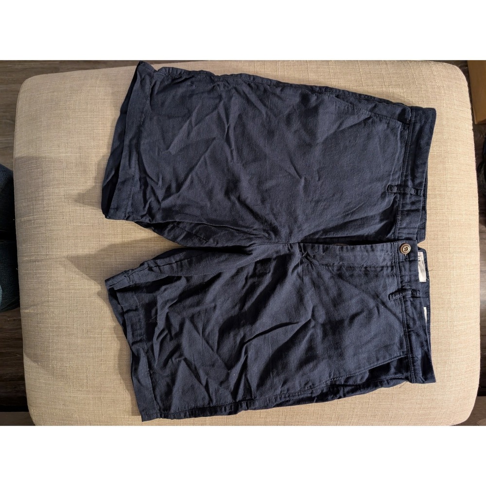 Mens GAP Chino shorts sz 34‎ navy 10"